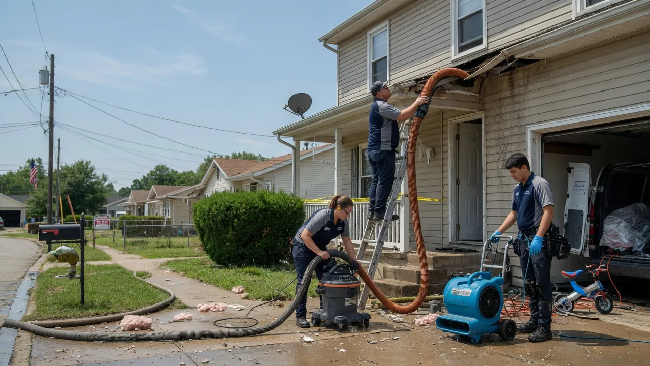 Water Damage Restoration in Headrick, OK near me